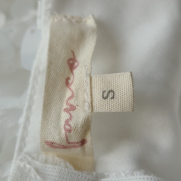 SM NWT Babydoll Dress Mesh with Petal shaped sequins Puff Sleeves - Picture 9 of 11